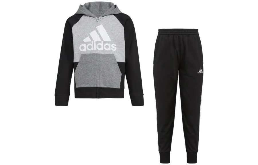 Adidas Adidas Kids Casual Sportswear Hooded Moderate