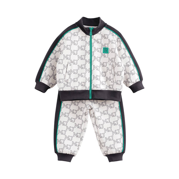 MARC&JANIE Sports Suit Letter All Over Print Kids'