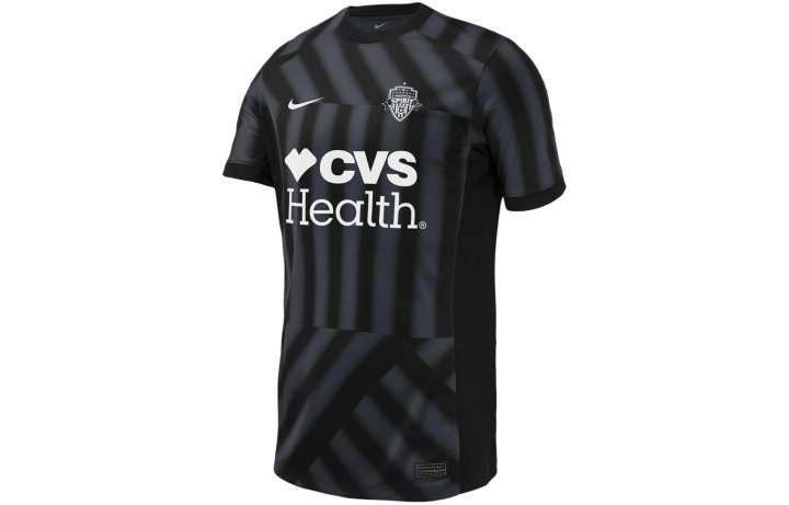 Nike Nike Washington Spirit 2024 Stadium Primary T Shirt Black Kids'