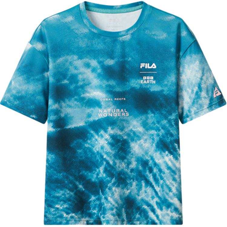 FILA KIDS T Shirt AW24 All Over Print Teenagers