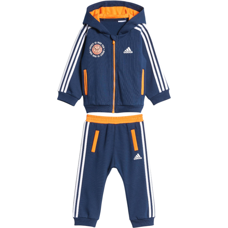 Adidas Adidas Baby Casual Sportswear Hooded Thickened