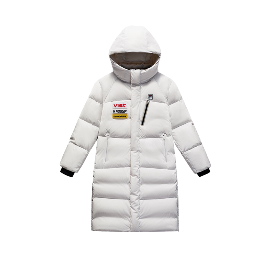 FILA KIDS x VIST X KRONPLATZ PLAH DE CORONES Down Jacket Teenagers Antarctic Gray