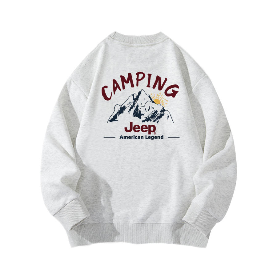 Jeep Kids Sweatshirts Crew Neck Thickened