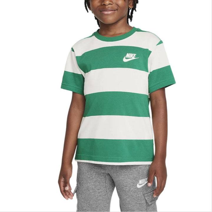 Nike Nike T Shirt Peacock Green Children Aged 3 7 Years Old
