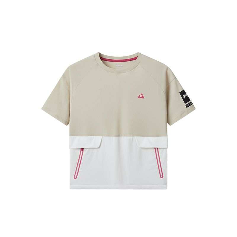 FILA KIDS T Shirt Dove Gray Teenagers
