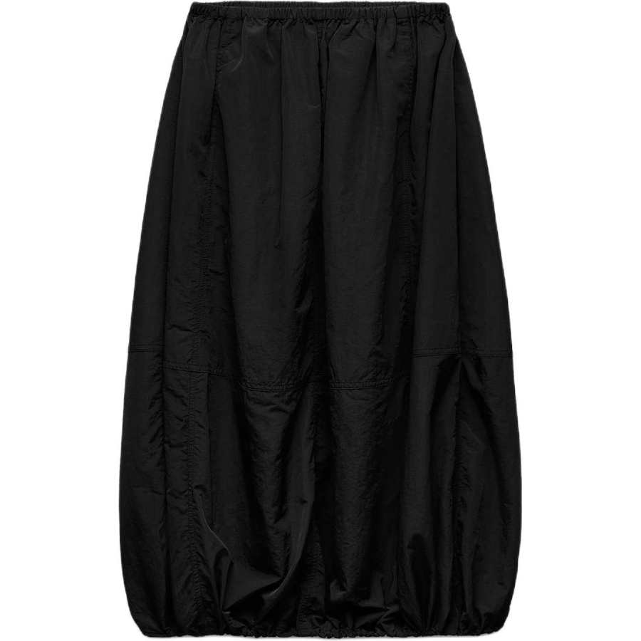 ZARA Casual Long Skirt Women's Black