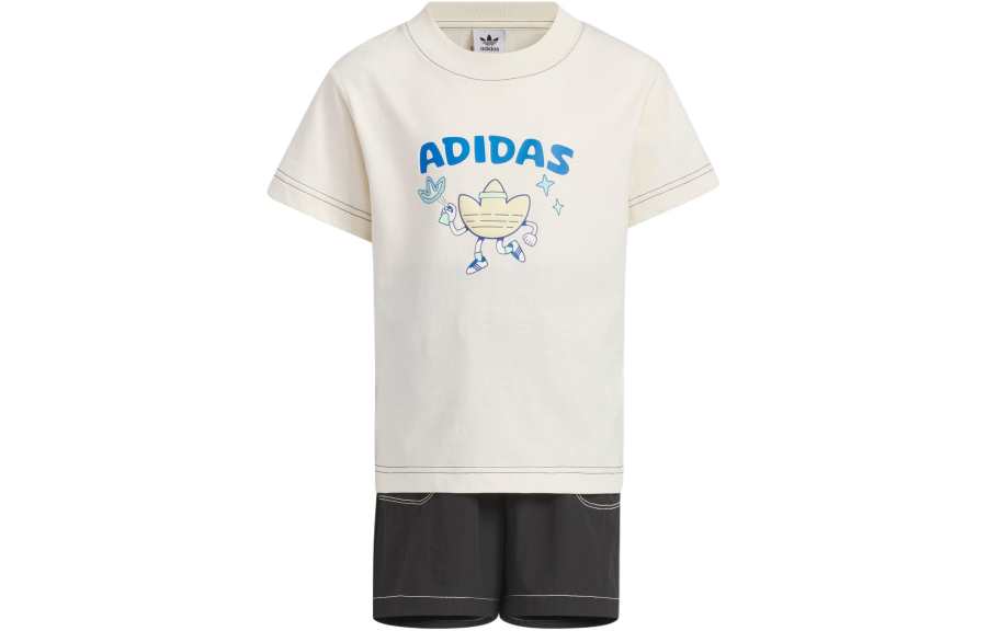 Adidas Originals Casual Sportswear Wonder White/Black Kids'