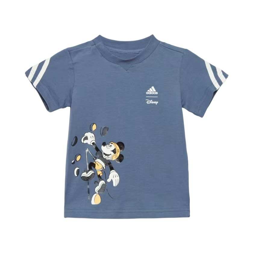 Adidas Adidas x Disney T Shirt Second hand Ink / Gray white Color / Half Spark Infant And Toddler