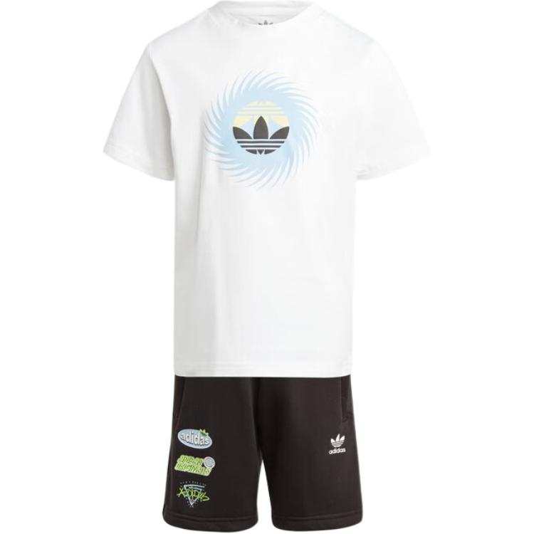 Adidas Adidas Kids Casual Sportswear Crew Neck Moderate