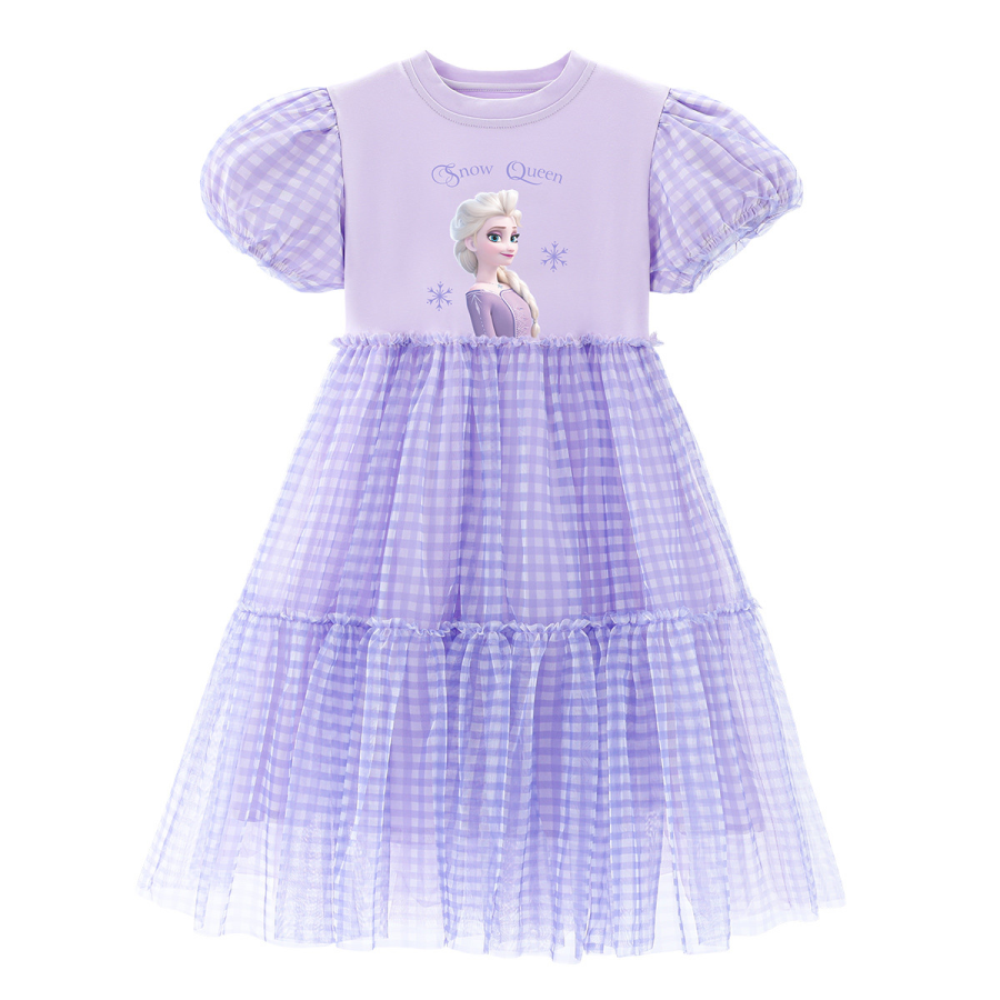 Disney Children's Dress Frozen Series Purple Children Aged 3 7 Years Old