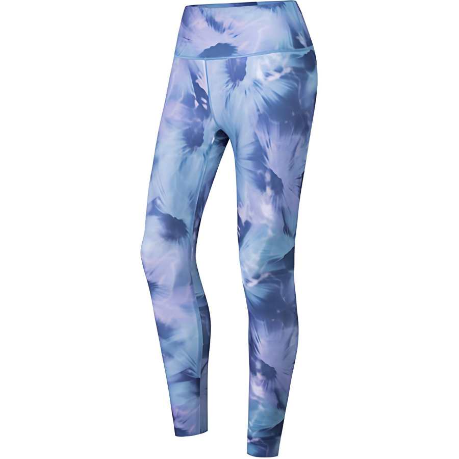 Anta Variety Training Collection Sports Pants Women's Dark Navy Blue/All Over Print