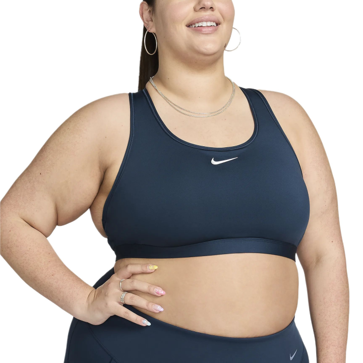 Nike Nike Swoosh Medium Support Women's Padded Sports Bra Plus Size