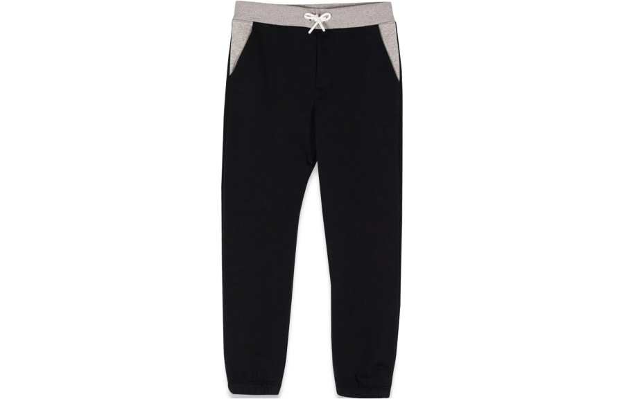 EMPORIO ARMANI Kids' EMPORIO ARMANI Knitted Sweatpants SS23 Black