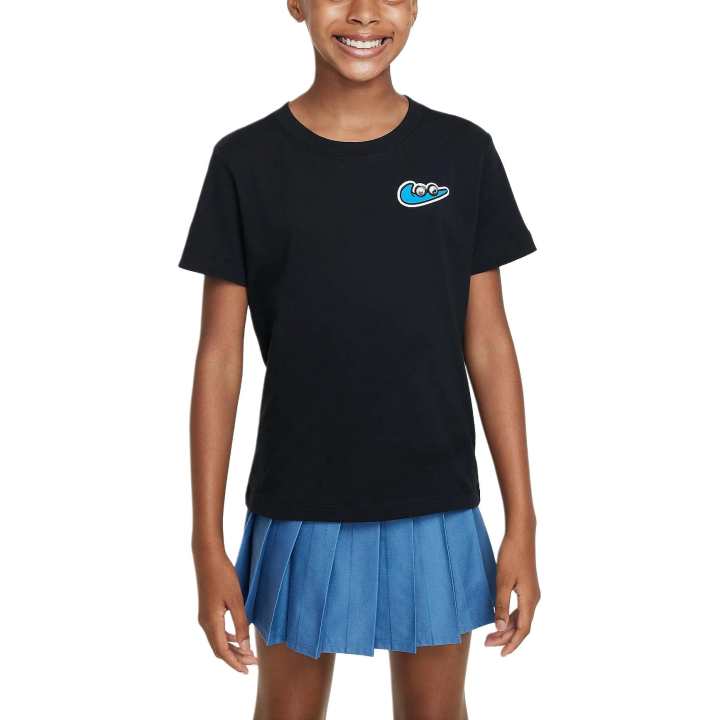 Nike Nike Sportswear T Shirt Black Teenagers