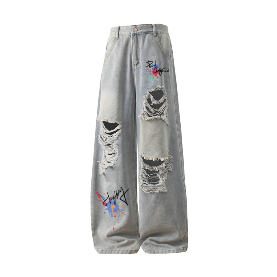 PAL ONGACO Jeans Unisex Moderate Straight Fit Pants