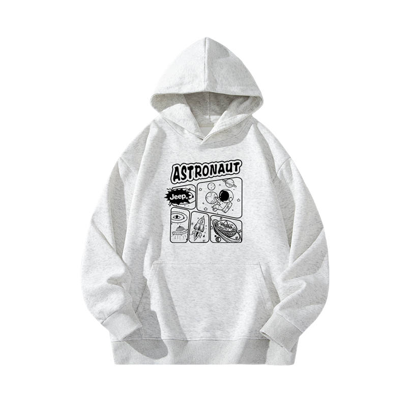 Jeep Grade School Sweatshirts Hooded Moderate