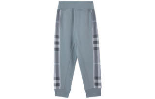 Burberry Kids' Burberry Knitted Sweatpants Shale Blue