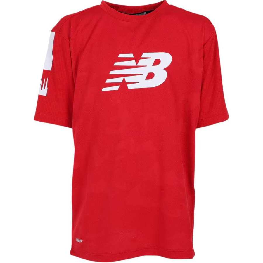 New Balance New Balance Kids T Shirts Crew Neck Moderate
