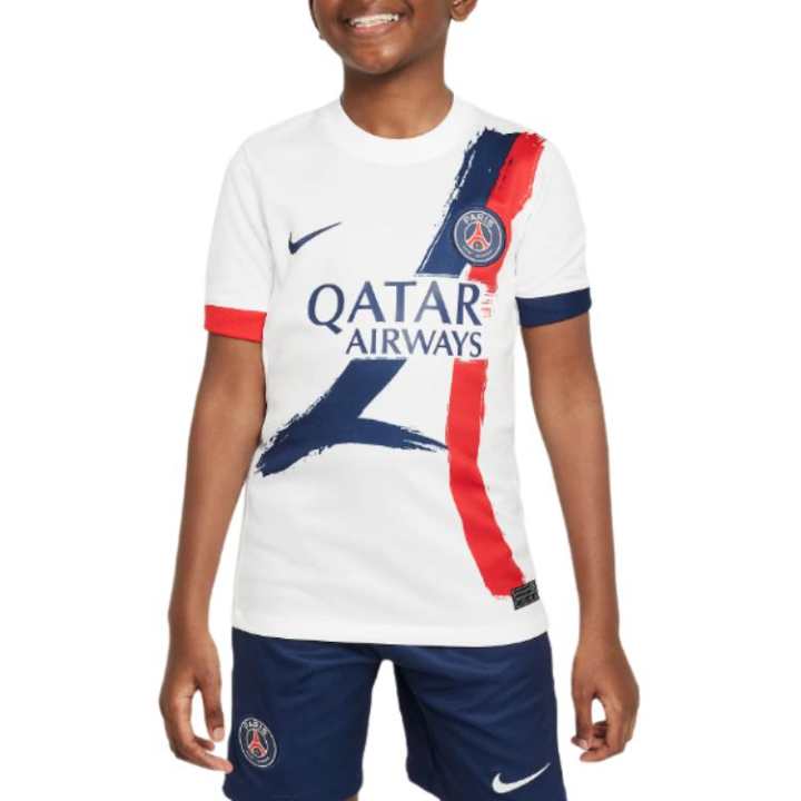 Nike Nike Paris Saint Germain T Shirt White/Midnight Marine Blue/University Red/Midnight Marine Blue