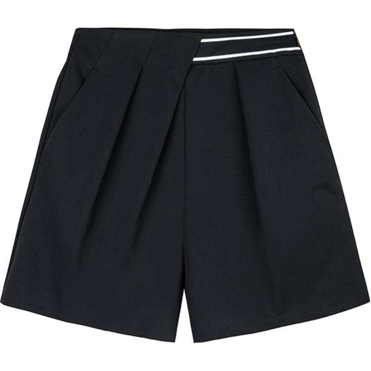 Anta Variety Training Collection Sports Shorts Women's Basic Black