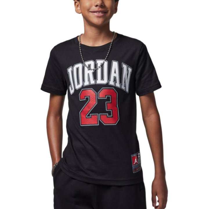 Jordan Jordan Grade School T Shirts Crew Neck Moderate