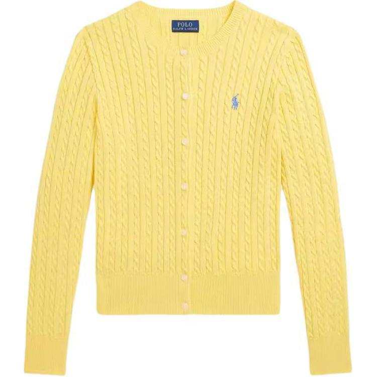 Polo Ralph Lauren Sweater SS24 Classic Version Oasis Yellow Teenagers