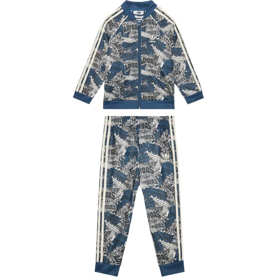 Adidas Adidas Casual Sportswear Dark Blue Infant And Toddler