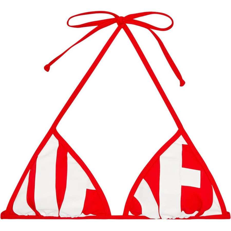 DIESEL DIESEL Bfb Sees A Cut Off Logo Bikini Top