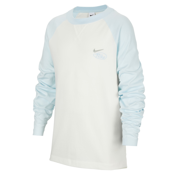 Nike Nike Dri Fit T Shirt Sail White/Glacier Blue Children Aged 3 7 Years Old