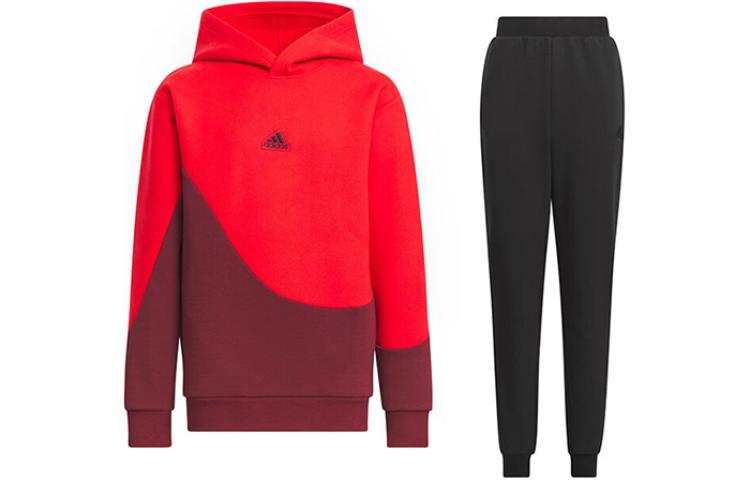 Adidas Adidas Kids Casual Sportswear Hooded Thickened