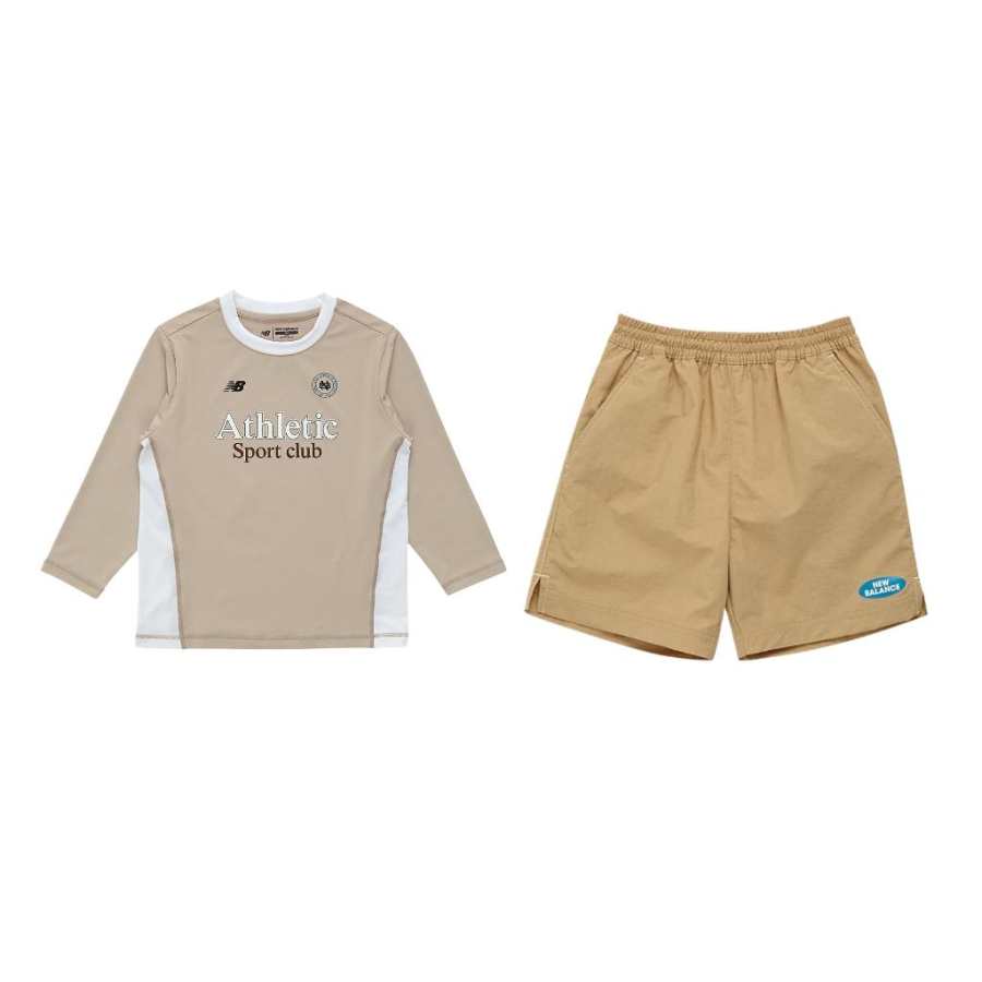 New Balance New Balance Casual Sportswear Beige Children Aged 3 7 Years Old