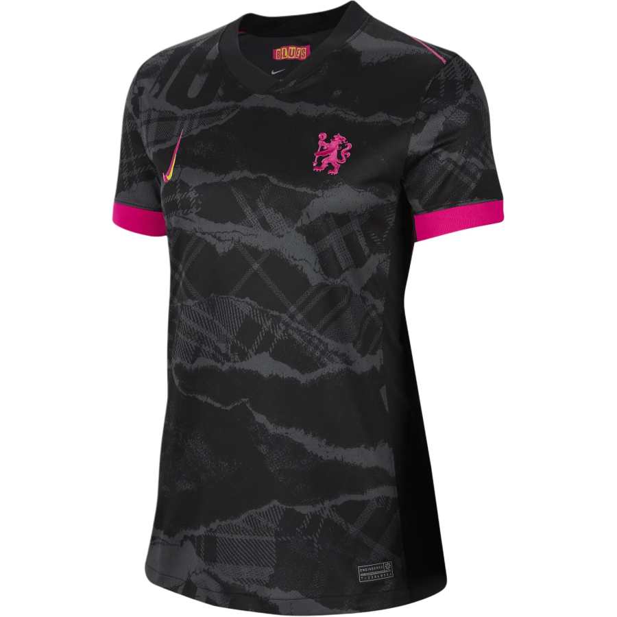 Nike Nike Chelsea 2024/25 Stadium Third Swoosh Soccer Jersey Women's Dark Gray