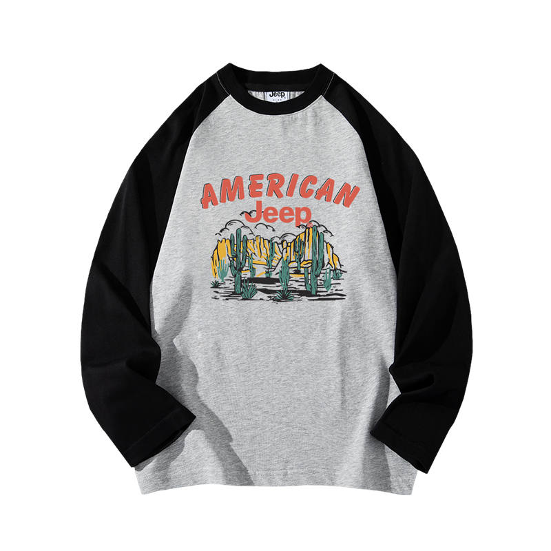Jeep Grade School T Shirts Crew Neck Moderate