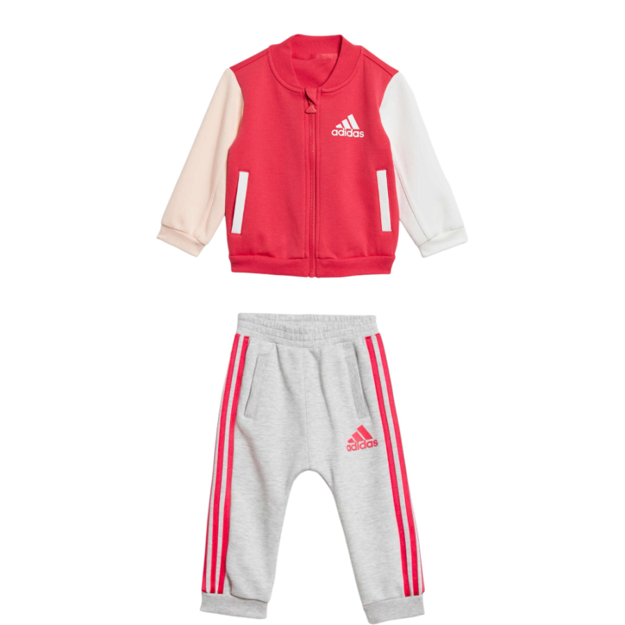 Adidas Adidas Casual Sportswear Pink White Red Infant And Toddler