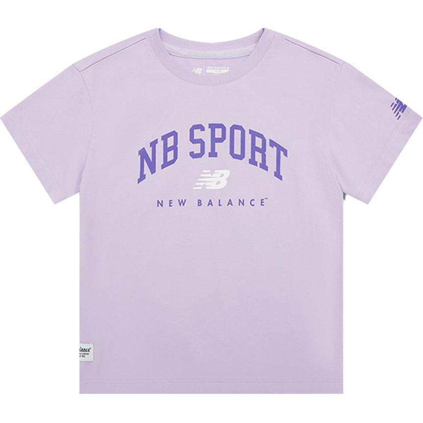 New Balance New Balance T Shirt Violet Children Aged 3 7 Years Old