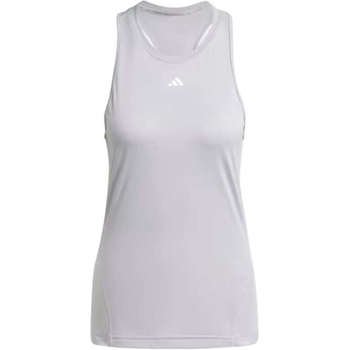 Adidas Adidas Women's Aeroready Train Essentials Regular 3 Stripes Tank Top Glory Grey/White
