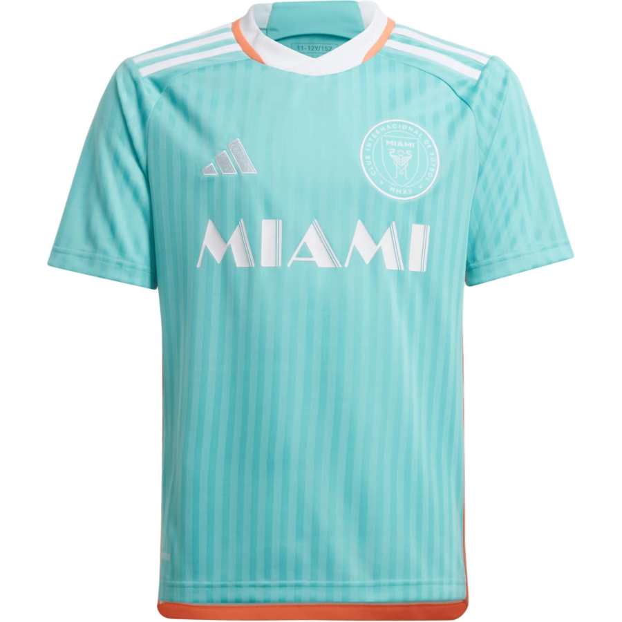 Adidas Adidas Inter Miami CF T Shirt SS24 Mint Green Teenagers