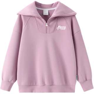 ASICS Grade School Sweatshirts Lapel Moderate