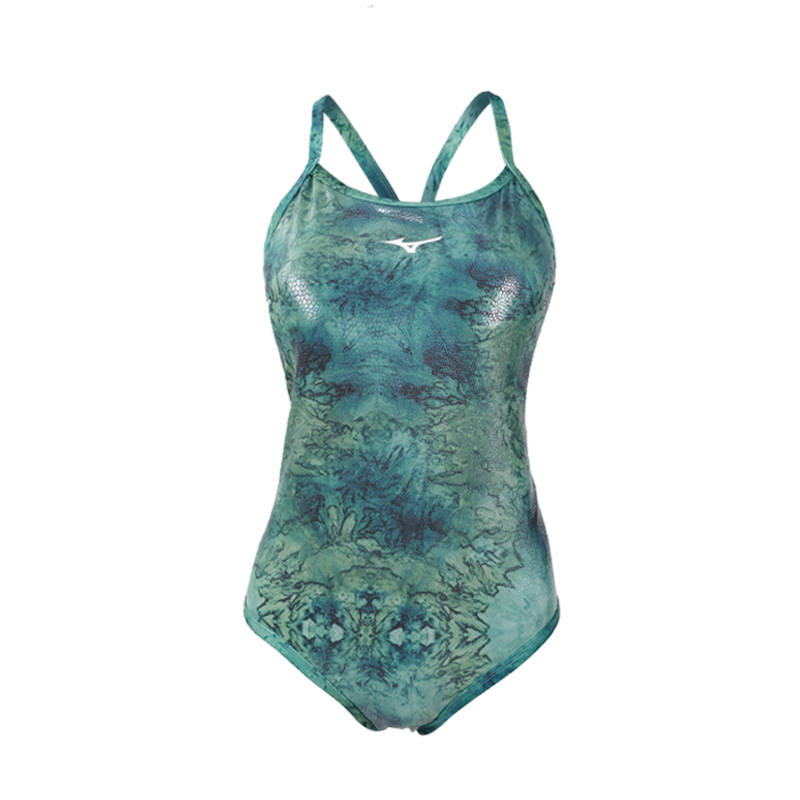 Mizuno One piece Swimsuit Women's Green