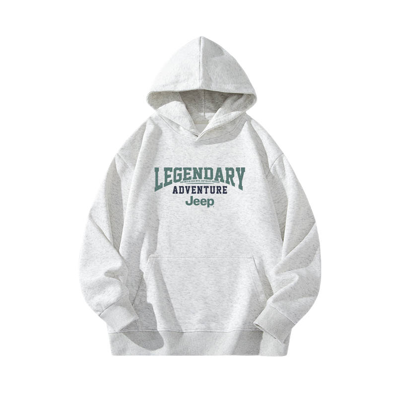 Jeep Grade School Sweatshirts Hooded Thickened