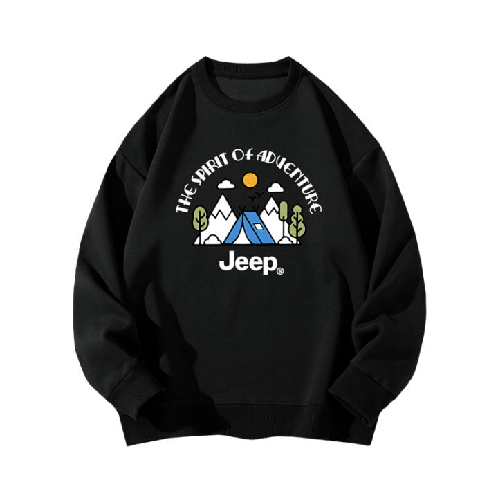 Jeep Jeep Grade School Sweatshirts Crew Neck Moderate