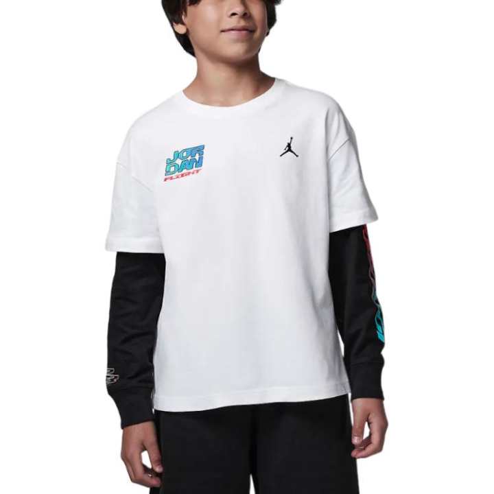 Jordan Jordan T Shirt White Children Aged 3 7 Years Old