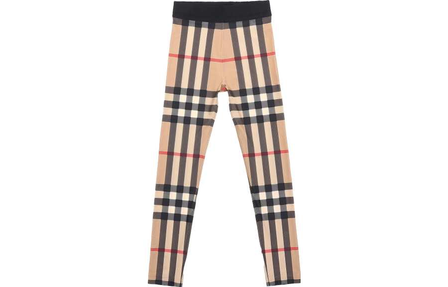 Burberry Full Length Pants FW21 Khaki Kids'