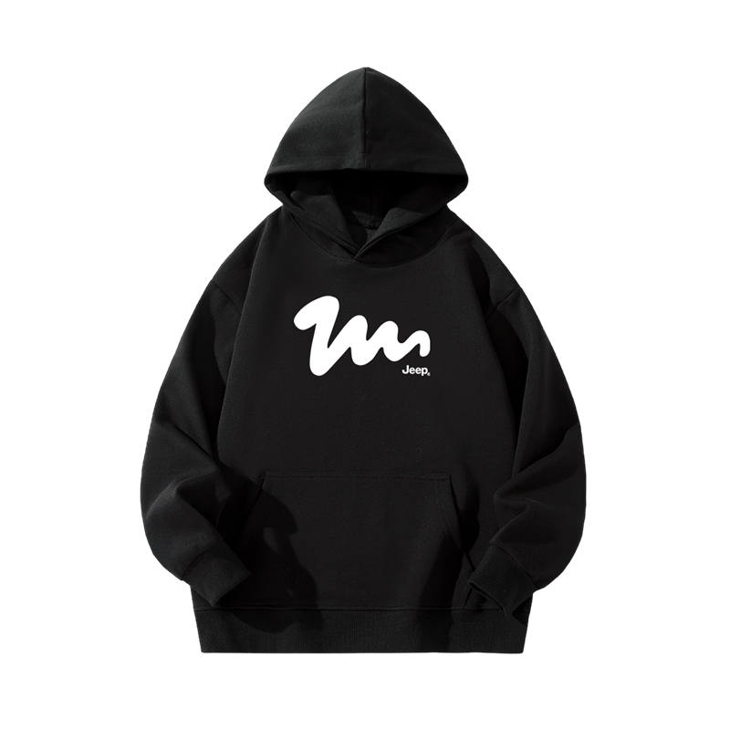 Jeep Grade School Sweatshirts Hooded Thickened