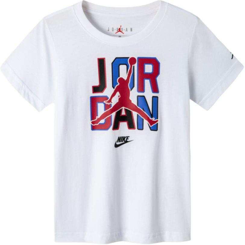 Jordan Jordan T Shirt White Children Aged 3 7 Years Old