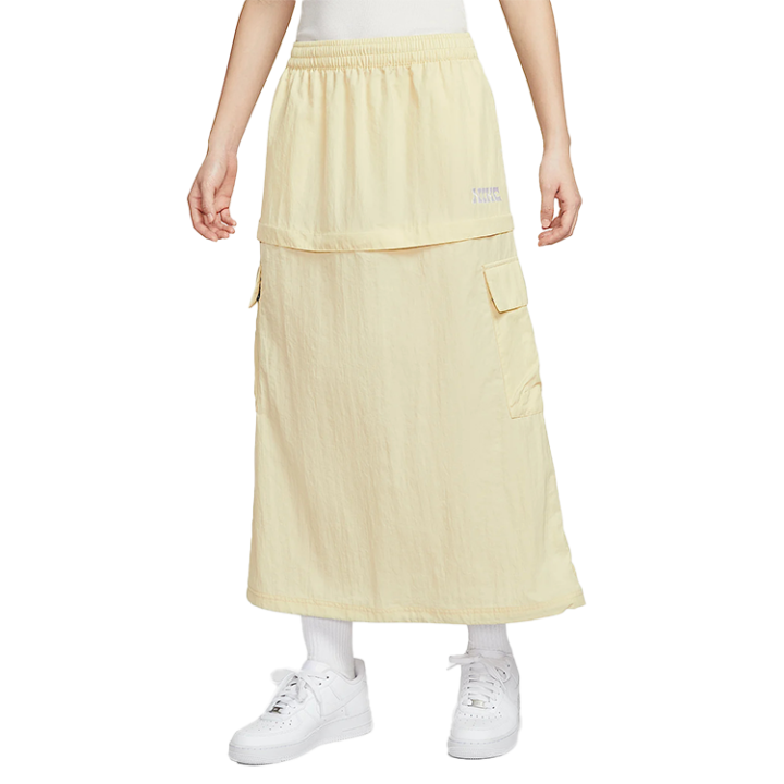 Nike Nike Sportswear Casual Long Skirt Women's Light Khaki