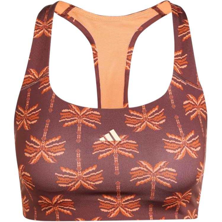 Adidas Adidas FARM Rio Sports Underwear Women's Mysterious Brown/Fox Red/Easy Yellow