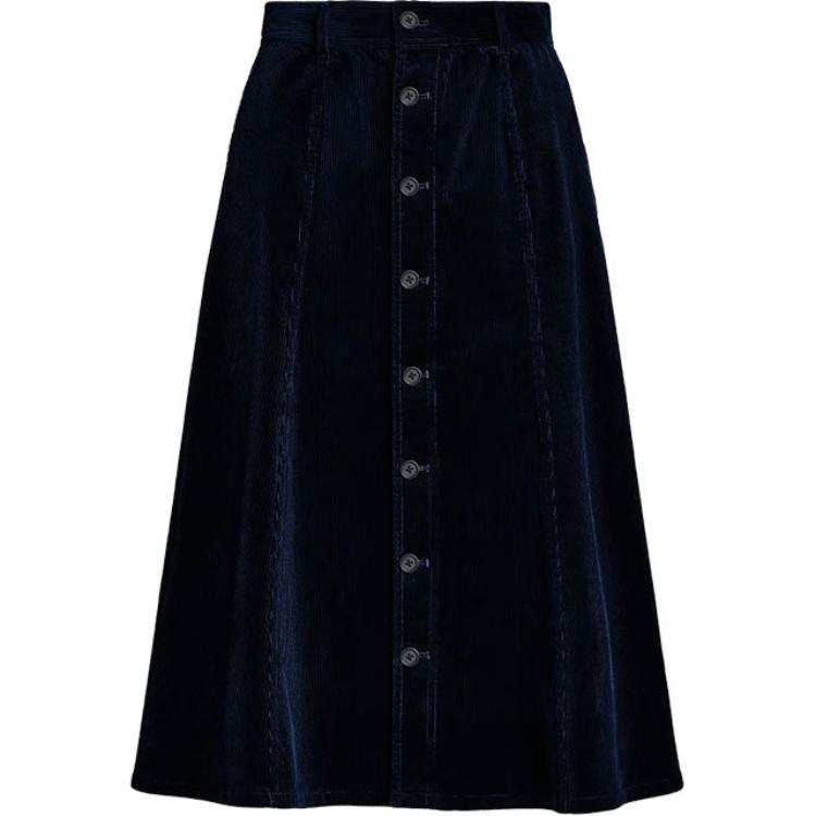 Polo Ralph Lauren corduroy midi skirt