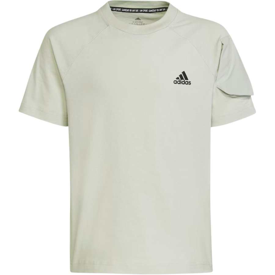Adidas Adidas Sportswear T Shirt Linen Green Teenagers
