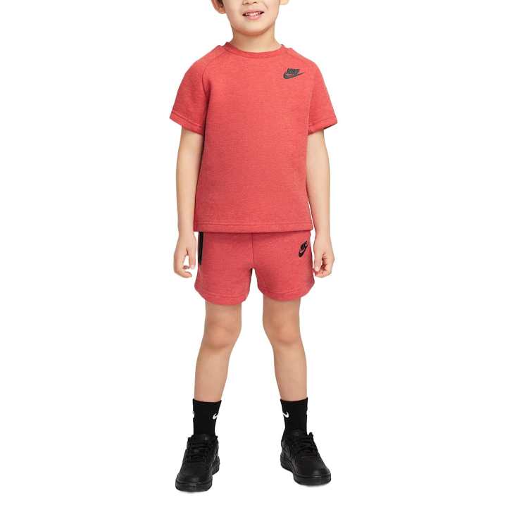 Nike Nike Casual Sportswear Tech Fleece Orange Infant And Toddler